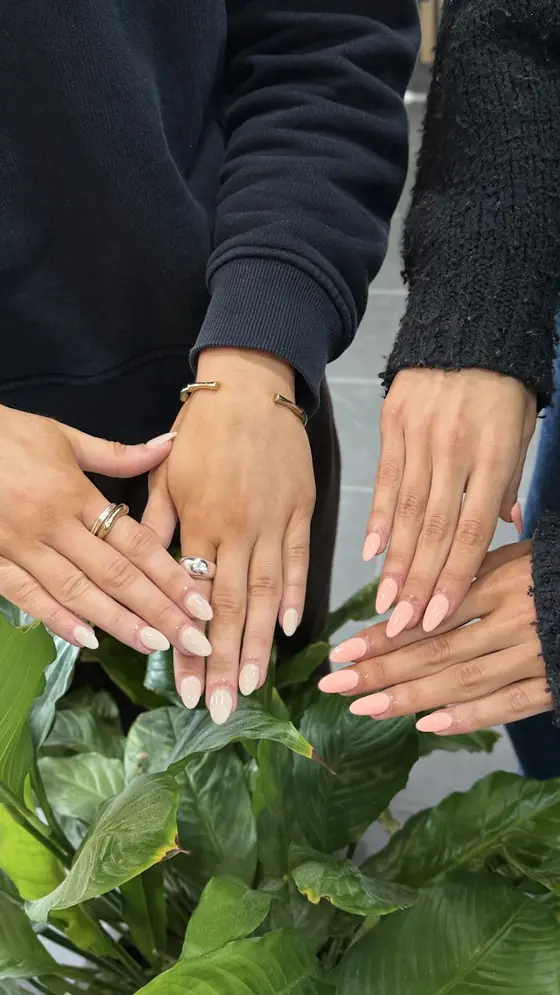Matching sets nails done at K&J Luxury Nail Spa